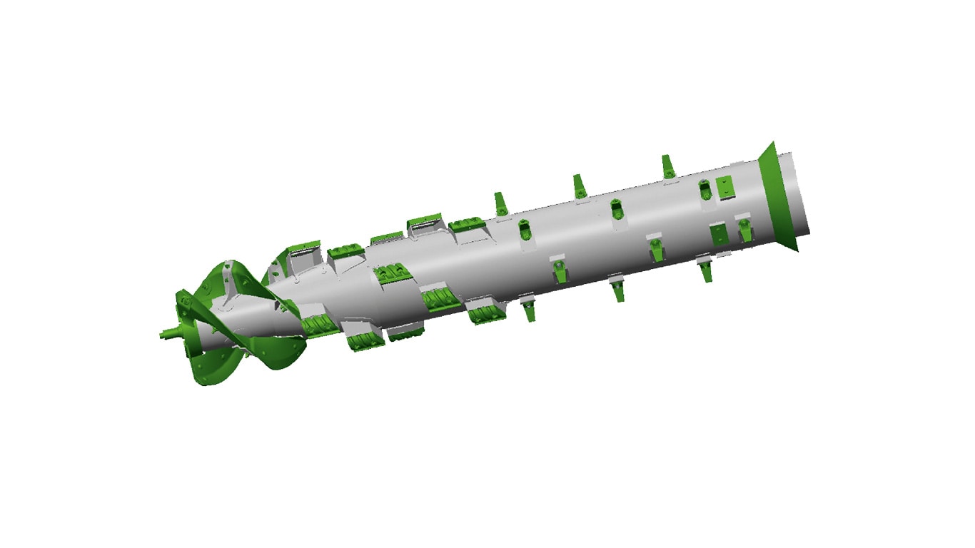 დაყოფილია სამ ნაწილად: კვება – ლექვა – განცალკევება